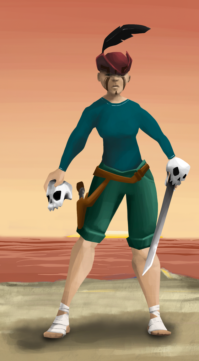 AlgoSeas Pirate #31725 NFT on Algorand