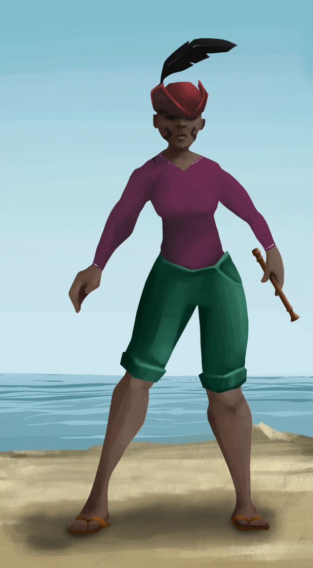 AlgoSeas Pirate #31733 NFT on Algorand