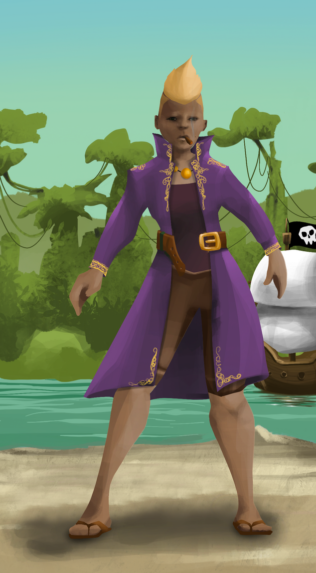 AlgoSeas Pirate #31741 NFT on Algorand