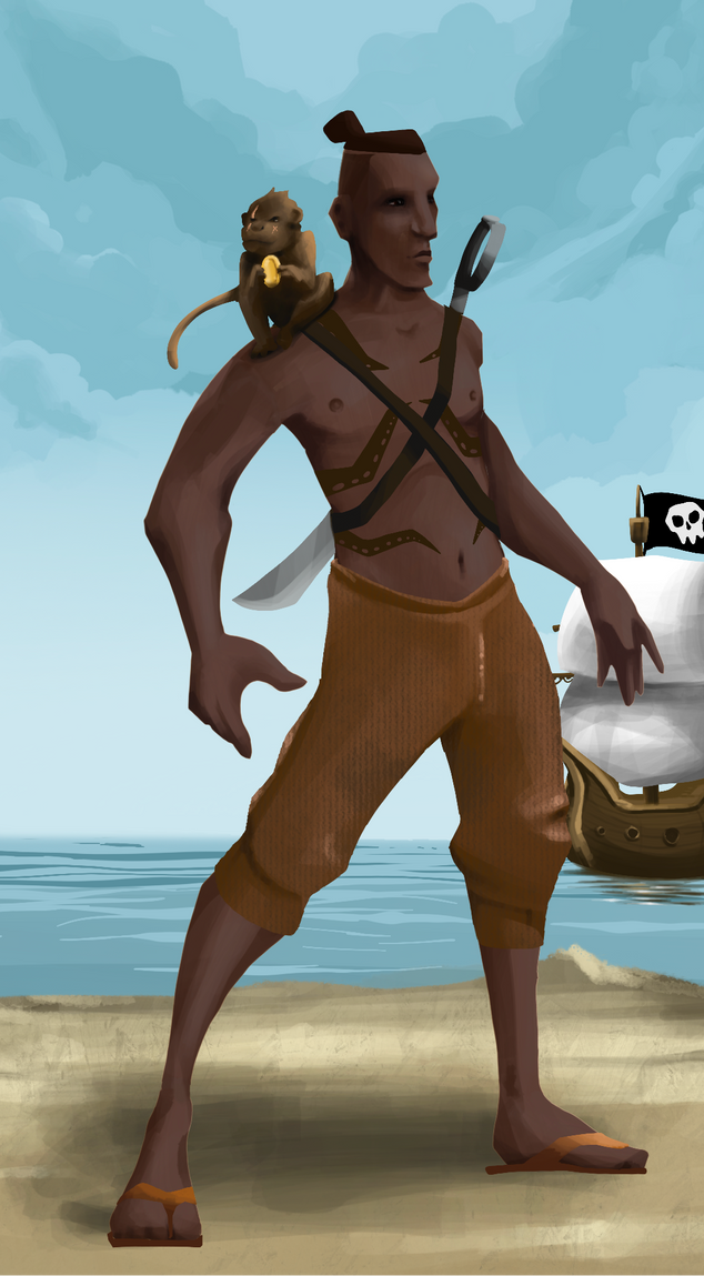 AlgoSeas Pirate #31744 NFT on Algorand