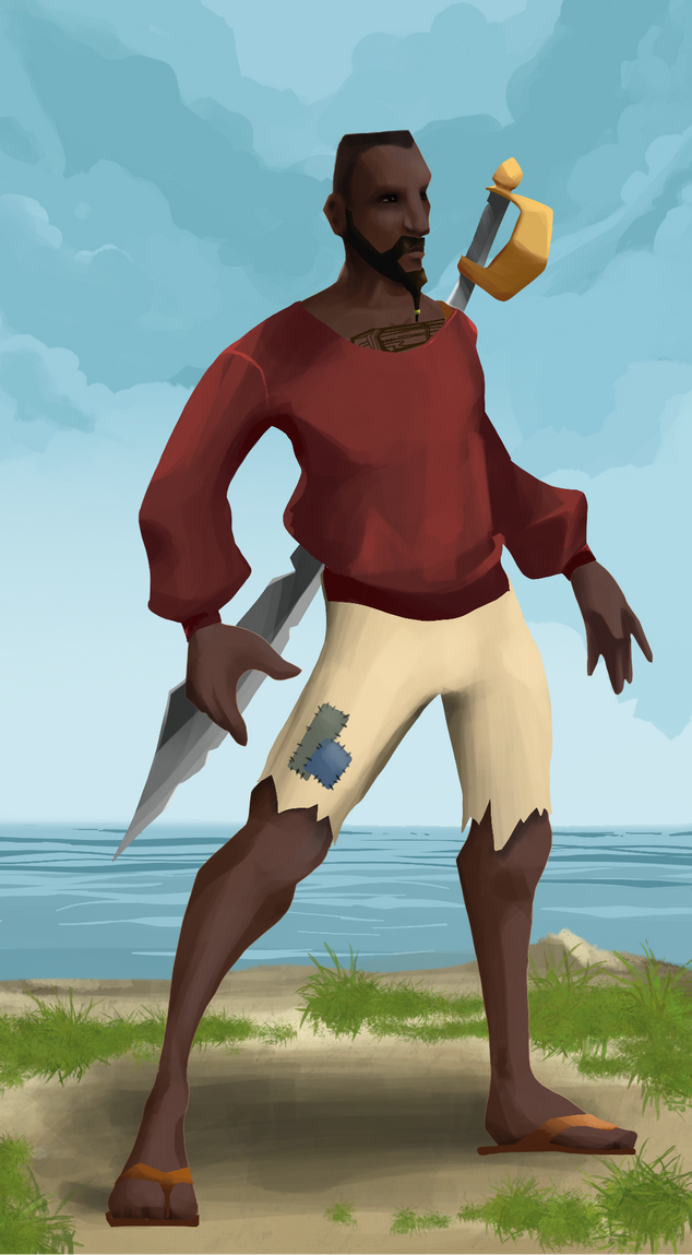 AlgoSeas Pirate #31747 NFT on Algorand