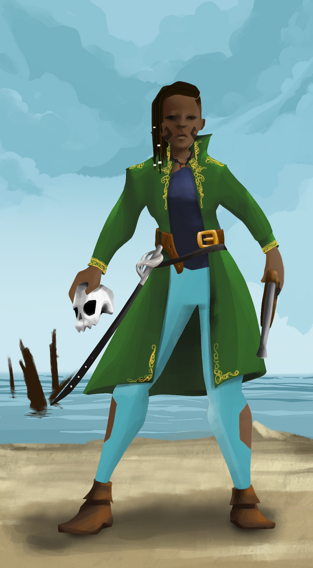 AlgoSeas Pirate #31765 NFT on Algorand