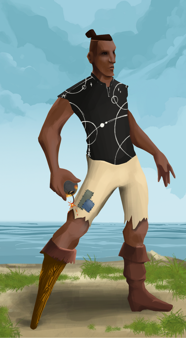 AlgoSeas Pirate #31770 NFT on Algorand