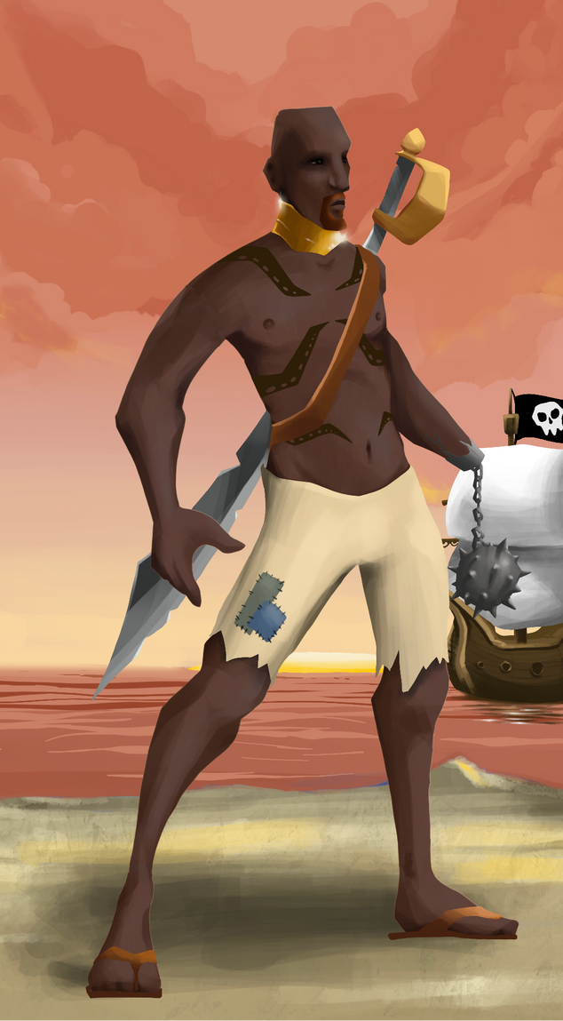 AlgoSeas Pirate #31787 NFT on Algorand