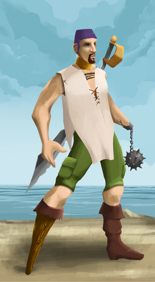 AlgoSeas Pirate #31799 NFT on Algorand