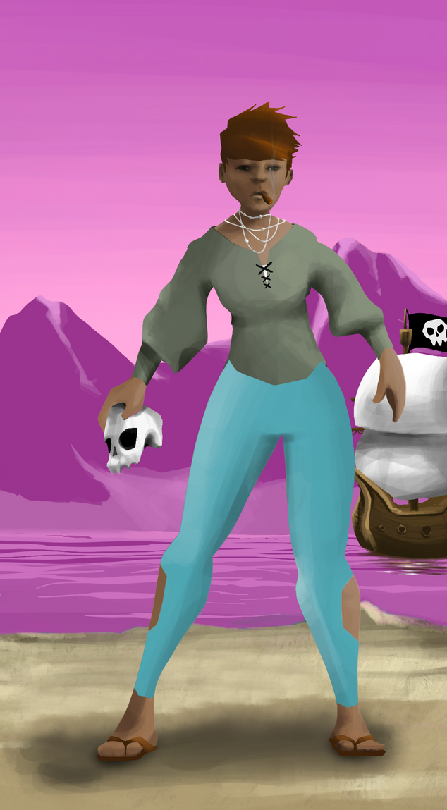 AlgoSeas Pirate #31804 NFT on Algorand