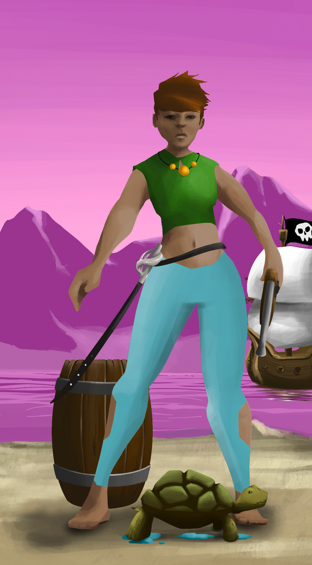 AlgoSeas Pirate #31825 NFT on Algorand