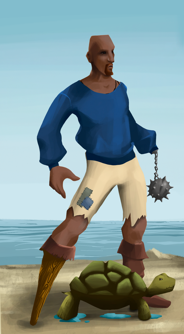 AlgoSeas Pirate #31833 NFT on Algorand