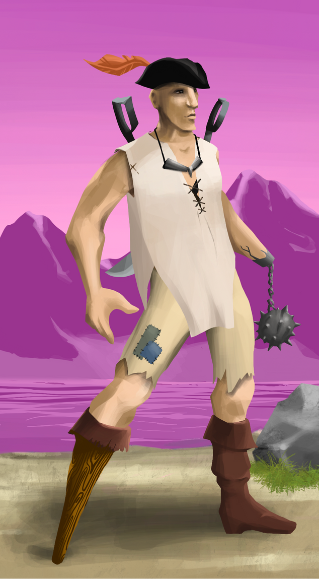 AlgoSeas Pirate #31839 NFT on Algorand