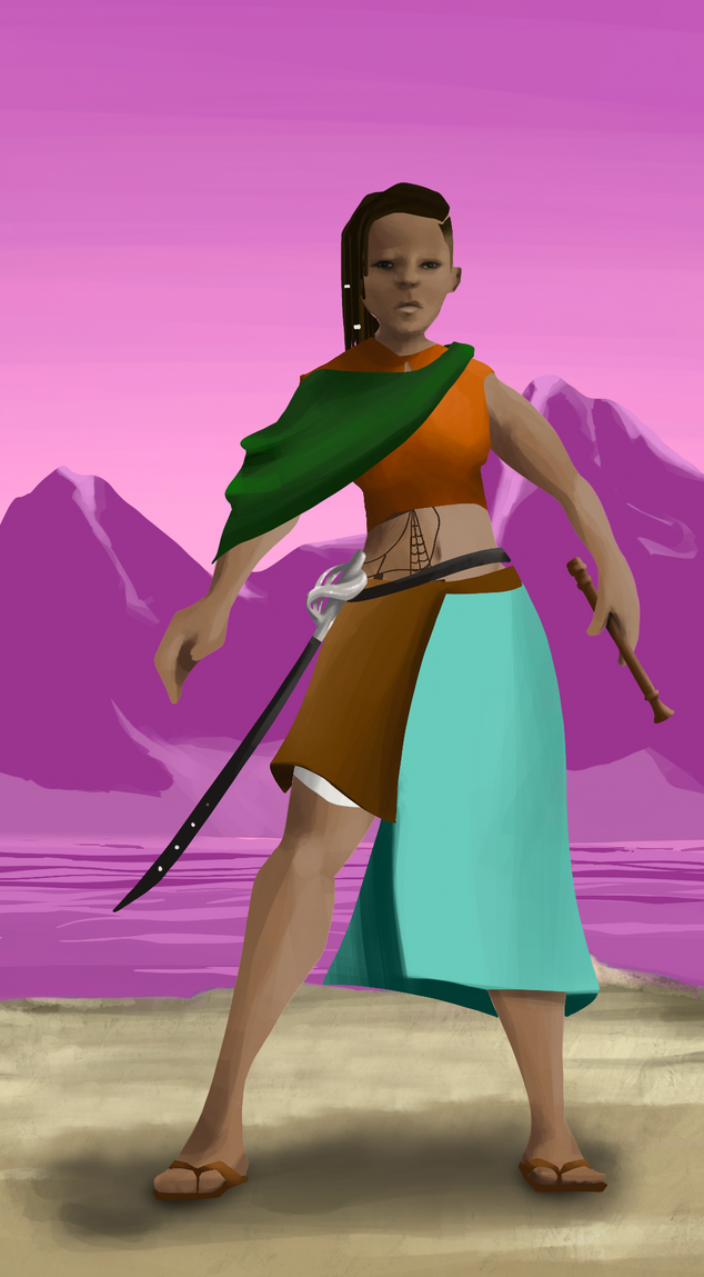 AlgoSeas Pirate #3184 NFT on Algorand