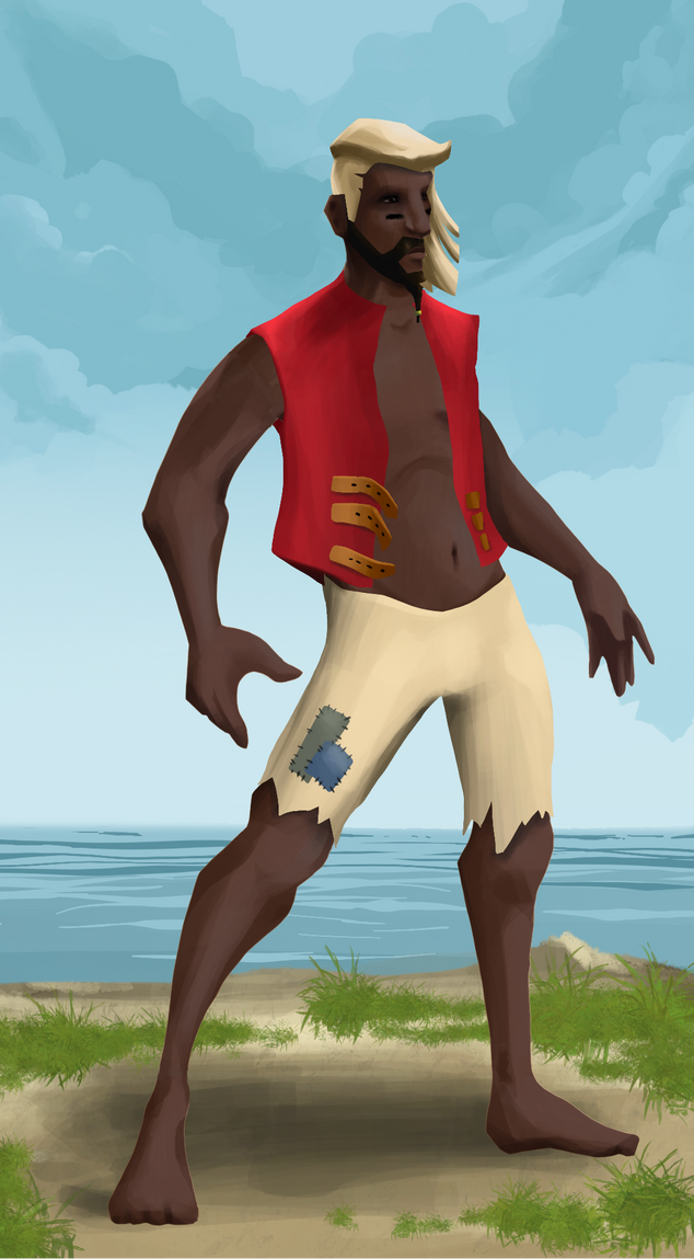 AlgoSeas Pirate #31843 NFT on Algorand