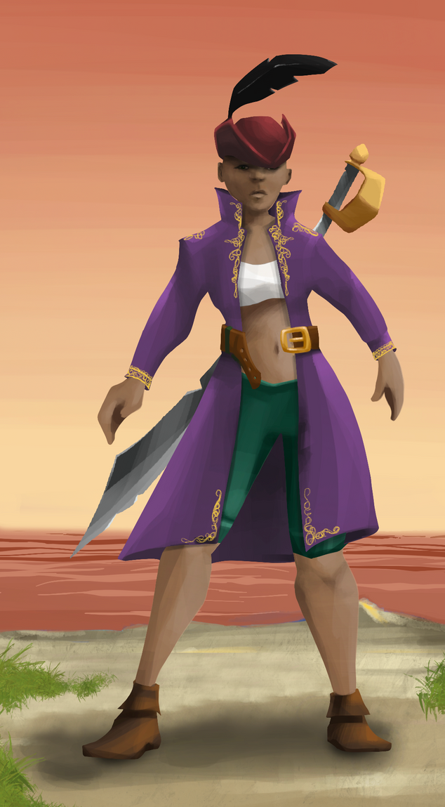 AlgoSeas Pirate #31851 NFT on Algorand