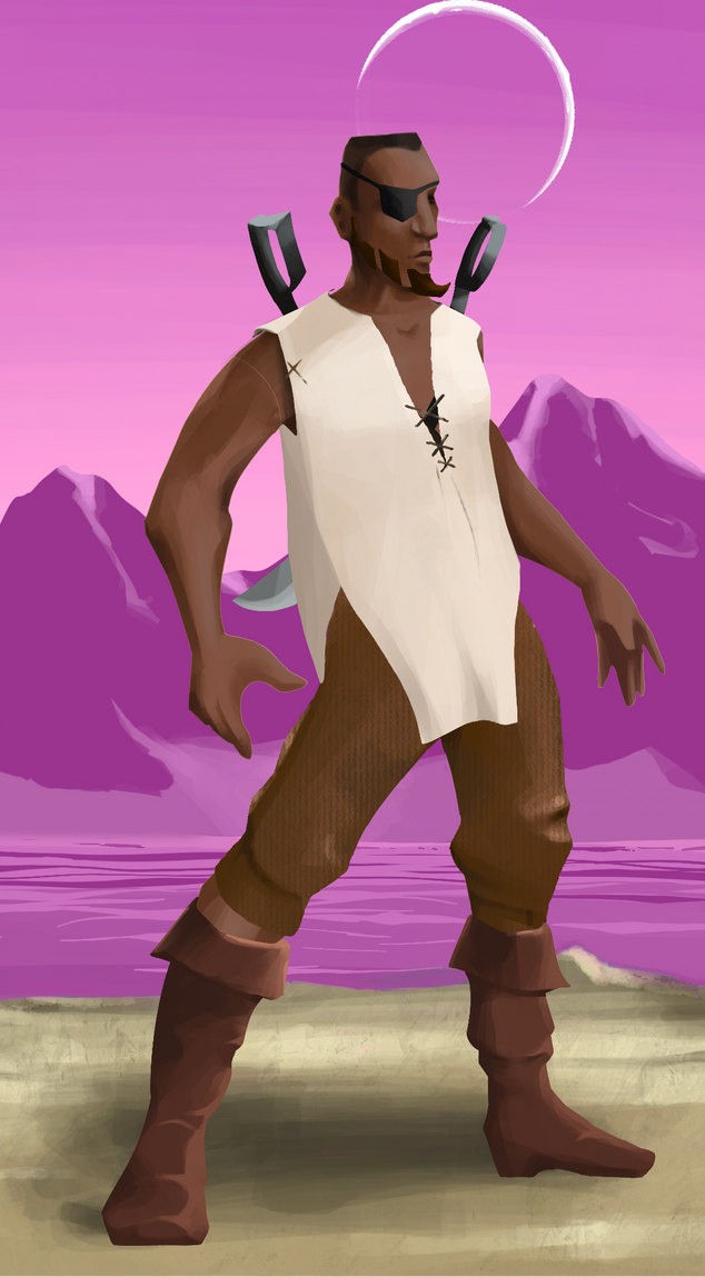 AlgoSeas Pirate #31853 NFT on Algorand