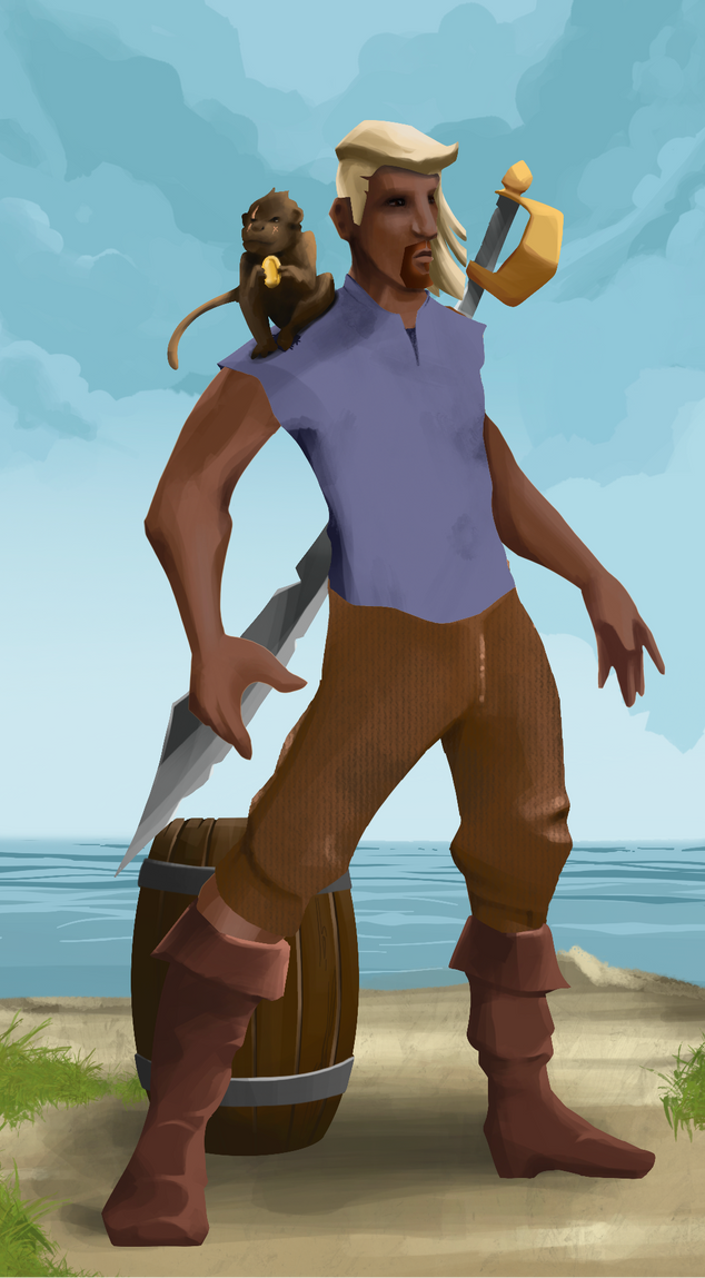 AlgoSeas Pirate #31877 NFT on Algorand