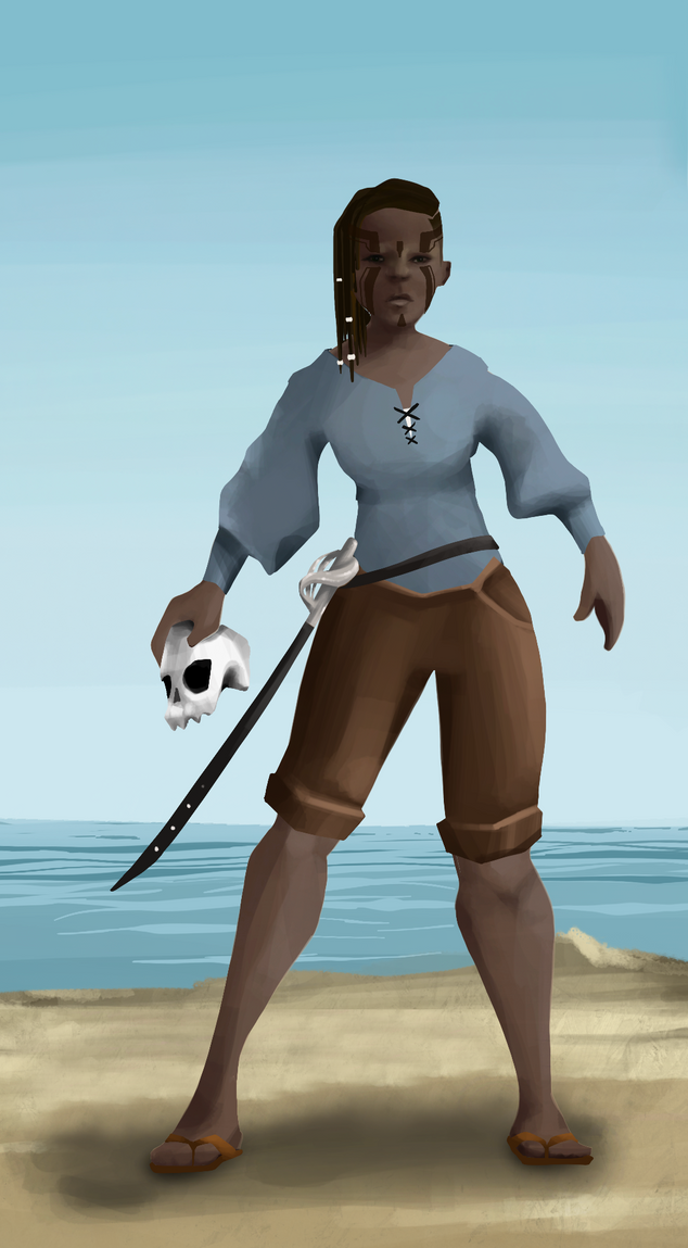 AlgoSeas Pirate #31880 NFT on Algorand