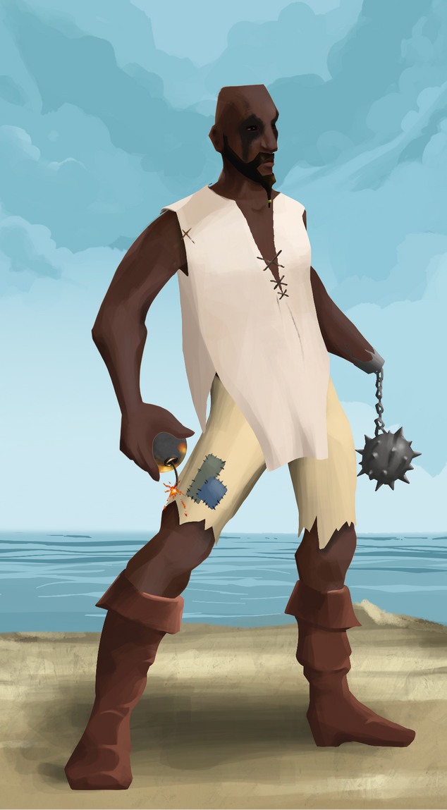 AlgoSeas Pirate #31881 NFT on Algorand