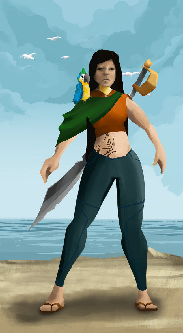 AlgoSeas Pirate #31883 NFT on Algorand