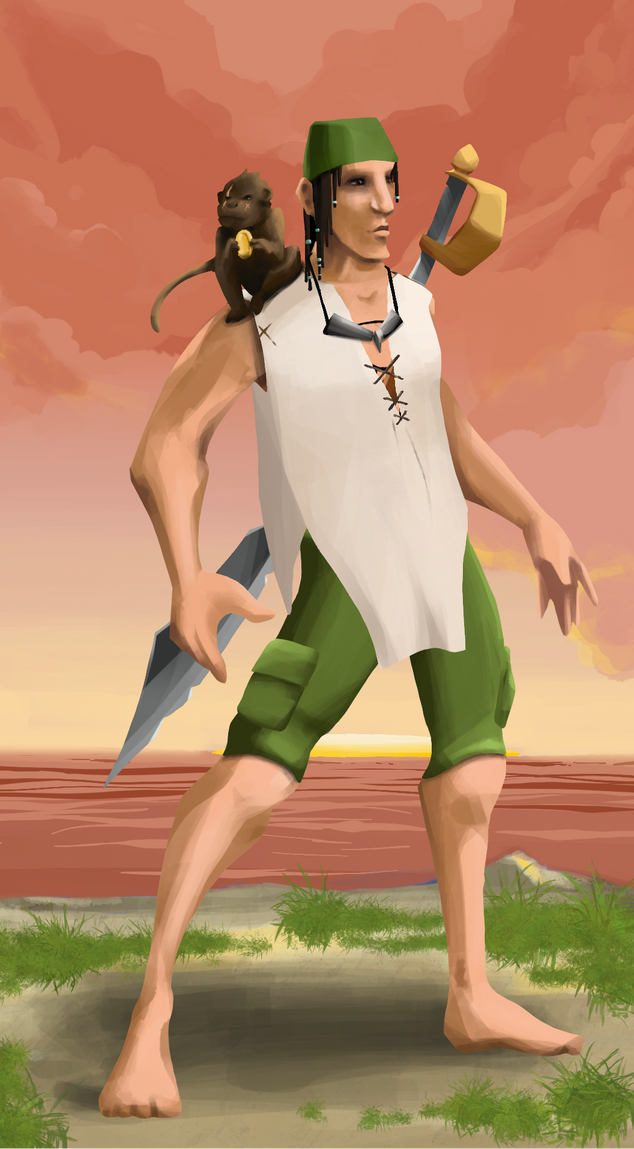 AlgoSeas Pirate #31888 NFT on Algorand