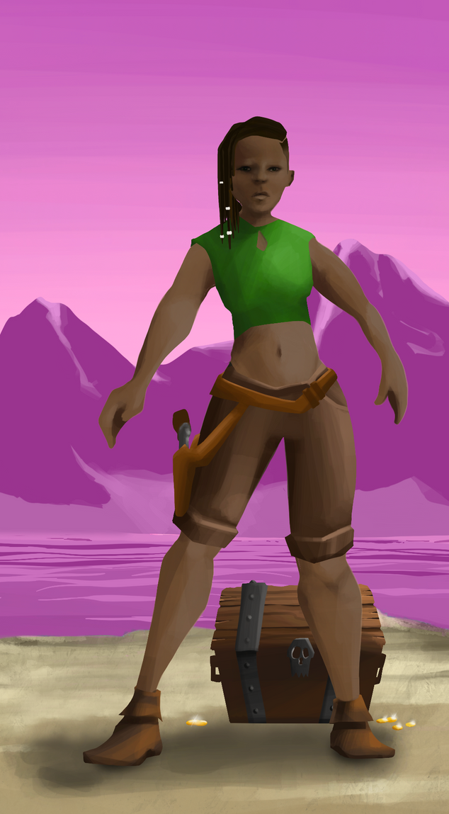 AlgoSeas Pirate #31895 NFT on Algorand