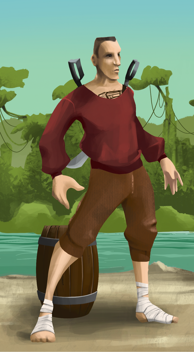 AlgoSeas Pirate #31896 NFT on Algorand