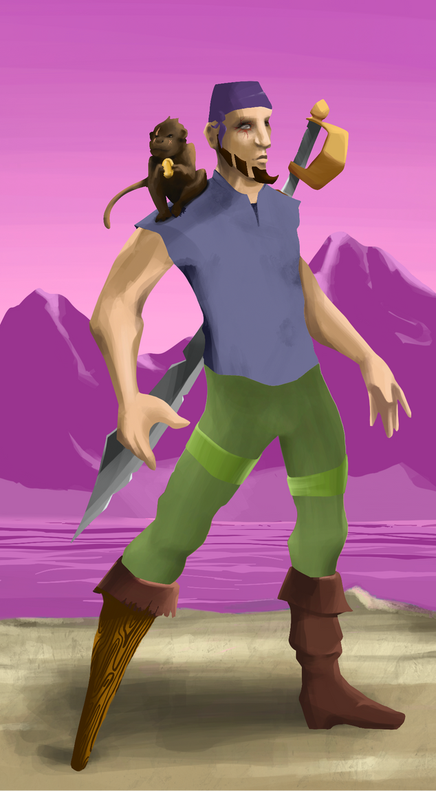 AlgoSeas Pirate #31909 NFT on Algorand