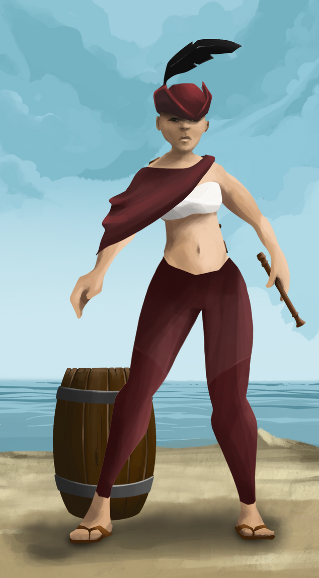 AlgoSeas Pirate #3191 NFT on Algorand