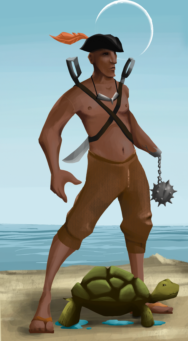 AlgoSeas Pirate #31910 NFT on Algorand