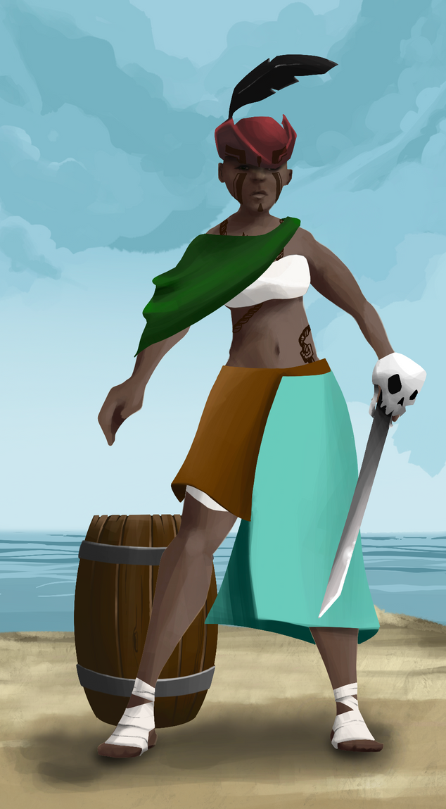 AlgoSeas Pirate #31918 NFT on Algorand