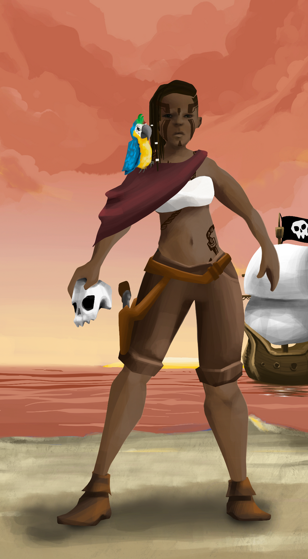 AlgoSeas Pirate #31925 NFT on Algorand