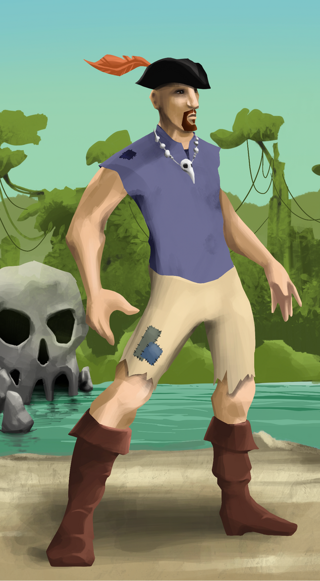 AlgoSeas Pirate #31932 NFT on Algorand