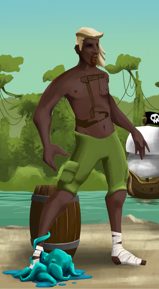 AlgoSeas Pirate #31934 NFT on Algorand