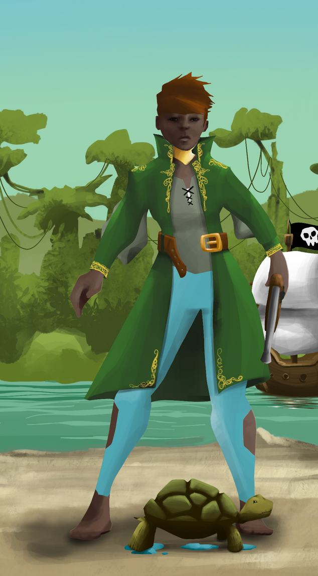 AlgoSeas Pirate #31950 NFT on Algorand