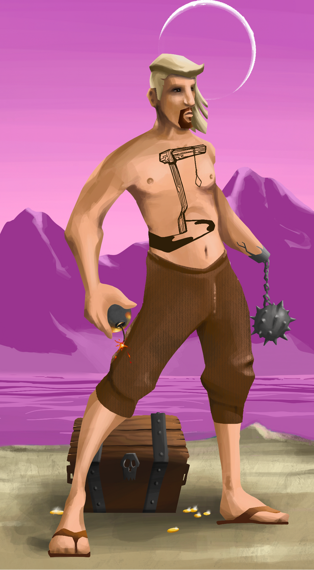 AlgoSeas Pirate #31969 NFT on Algorand