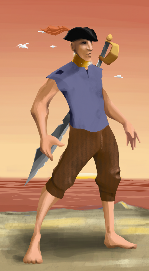 AlgoSeas Pirate #3197 NFT on Algorand