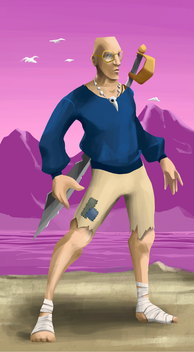 AlgoSeas Pirate #3198 NFT on Algorand