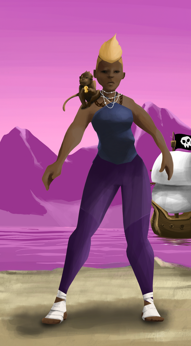 AlgoSeas Pirate #31987 NFT on Algorand