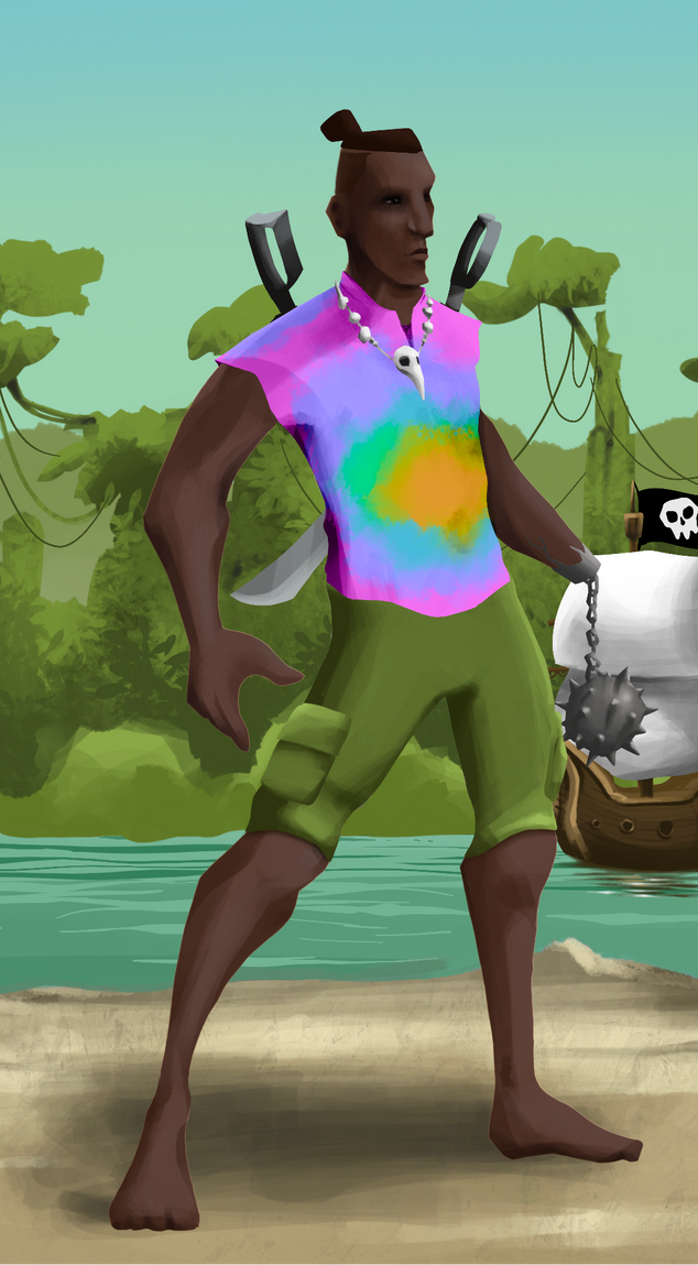 AlgoSeas Pirate #31996 NFT on Algorand