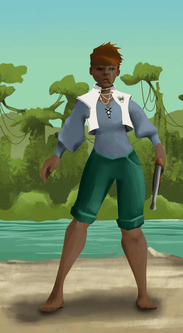 AlgoSeas Pirate #32002 NFT on Algorand