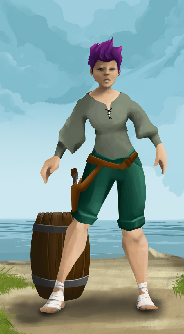 AlgoSeas Pirate #32030 NFT on Algorand