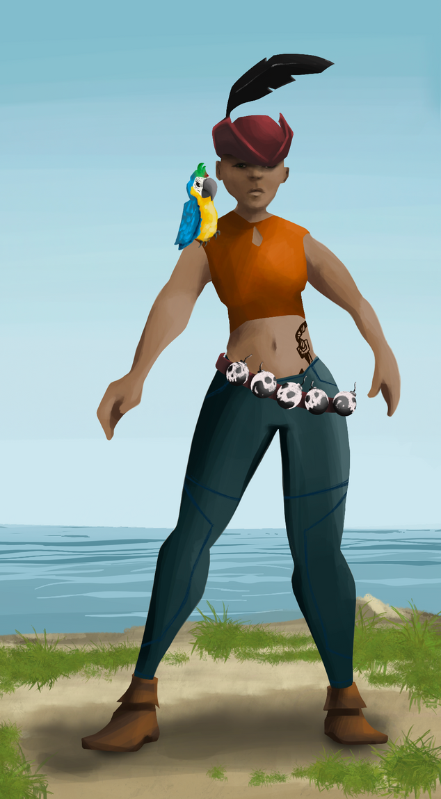 AlgoSeas Pirate #32039 NFT on Algorand