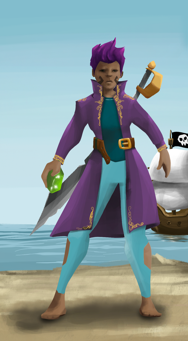 AlgoSeas Pirate #32054 NFT on Algorand