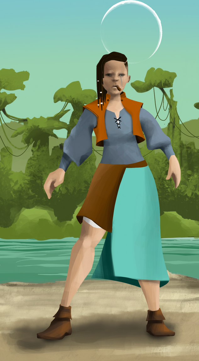 AlgoSeas Pirate #32057 NFT on Algorand