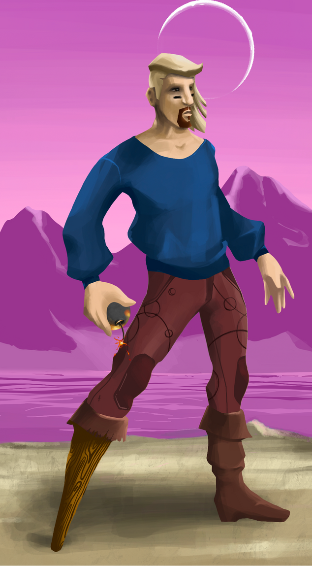 AlgoSeas Pirate #32058 NFT on Algorand