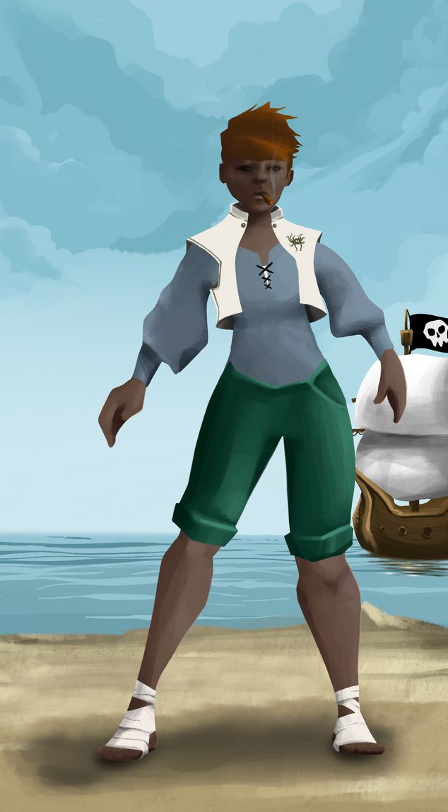 AlgoSeas Pirate #32061 NFT on Algorand