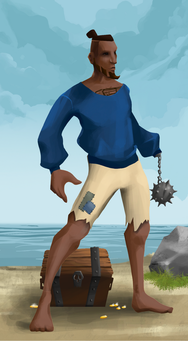 AlgoSeas Pirate #32064 NFT on Algorand