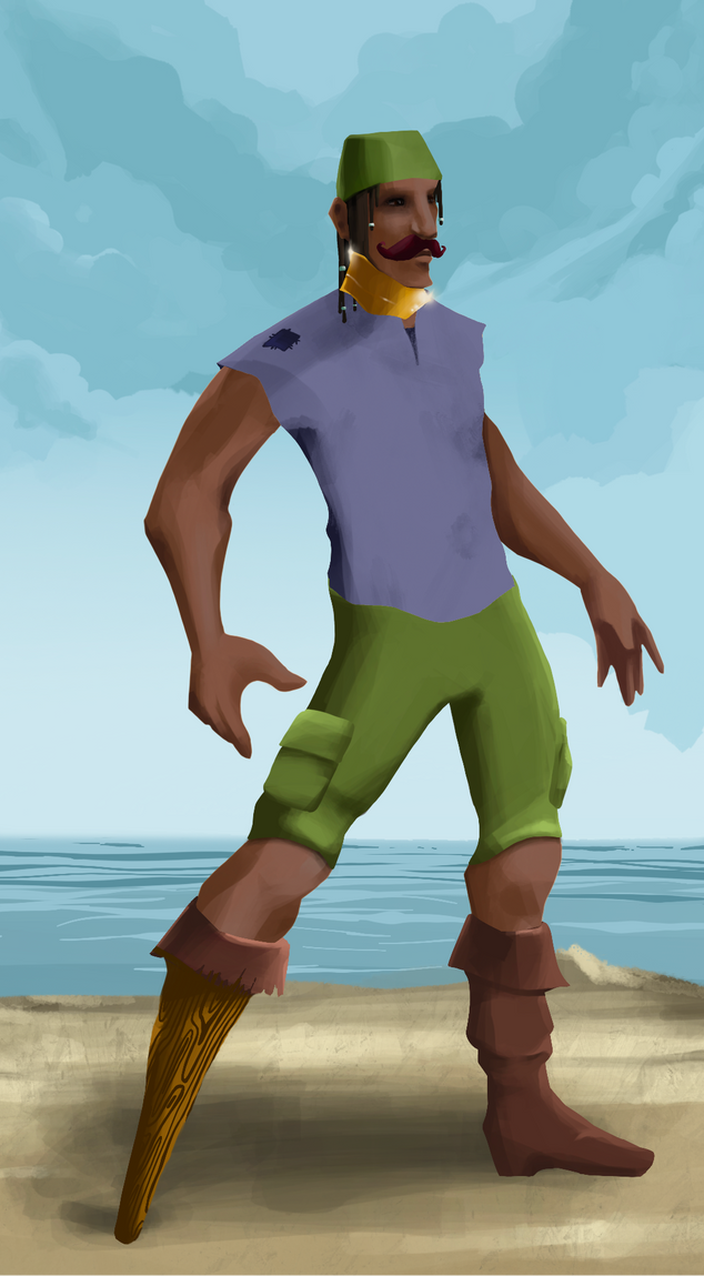 AlgoSeas Pirate #32073 NFT on Algorand