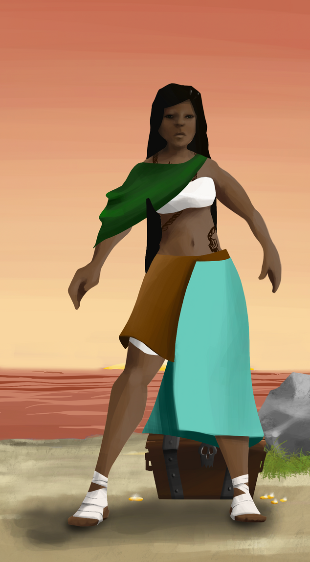 AlgoSeas Pirate #32074 NFT on Algorand