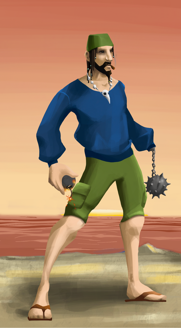 AlgoSeas Pirate #32082 NFT on Algorand