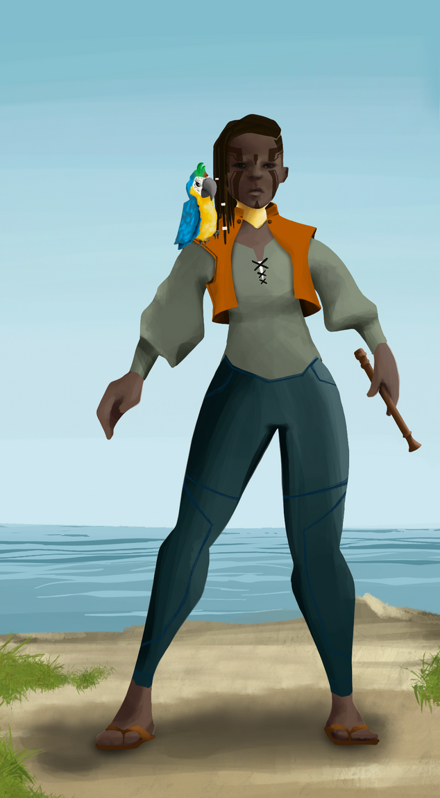 AlgoSeas Pirate #32083 NFT on Algorand