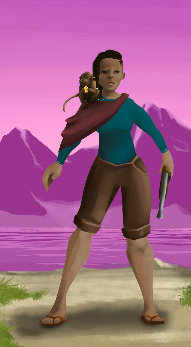 AlgoSeas Pirate #32084 NFT on Algorand